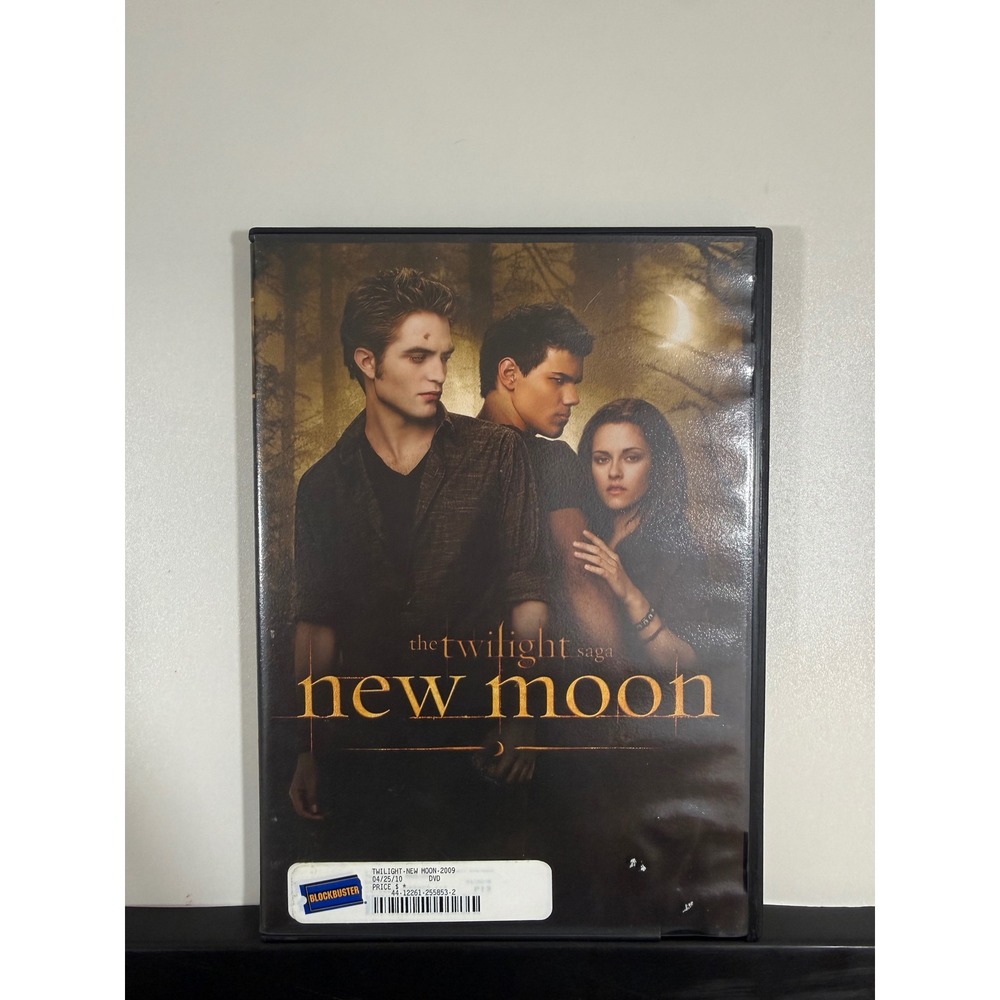 Summit Twilight New Moon DVD Unisex OS Black Good Blockbuster Case Features